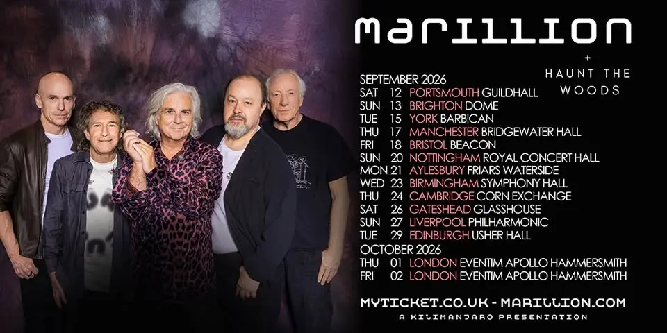 MARILLION + HAUNT THE WOODS