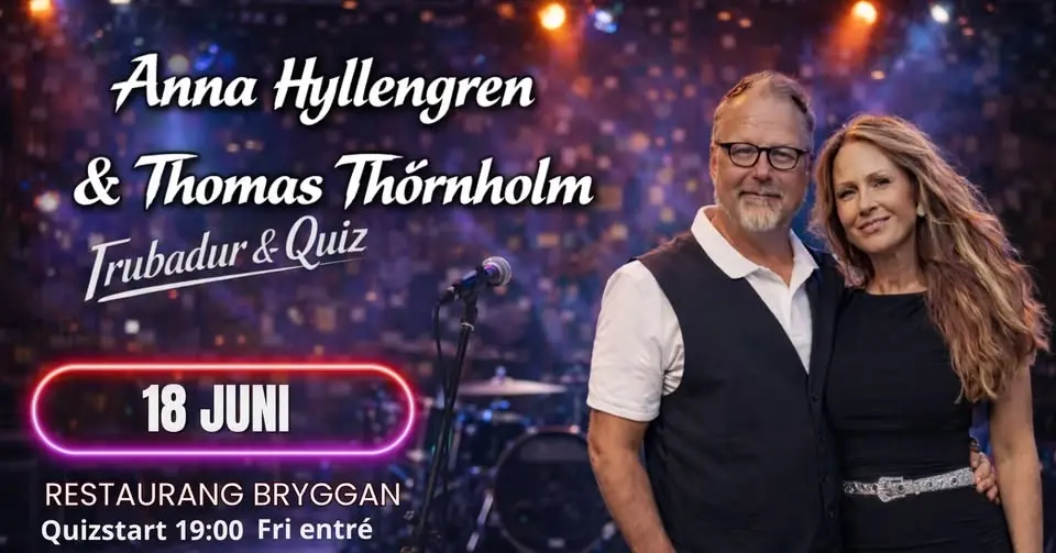Quiz & trubadurkväll med Thomas & Anna