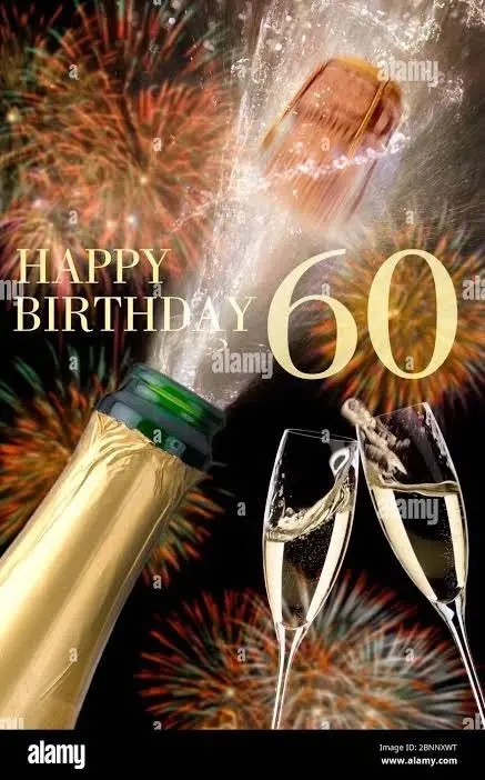 Happy 60th to us!🎂🎈🎉
