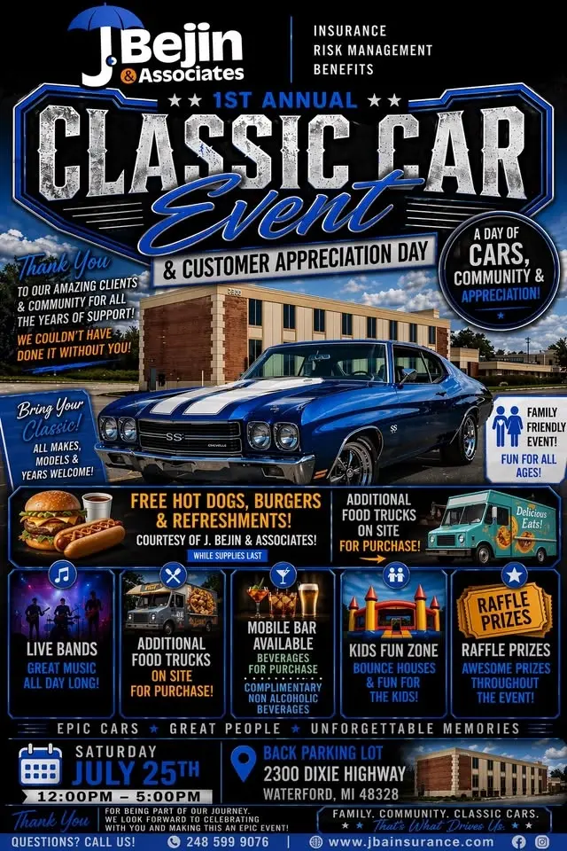 1st ANNUAL CLASSIC CAR EVENT!