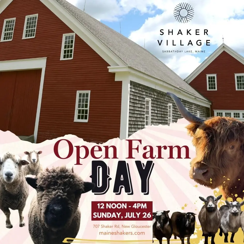Open Farm Day @ Shaker Village FREE~!