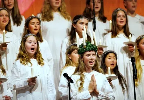 Julstämning för familjen