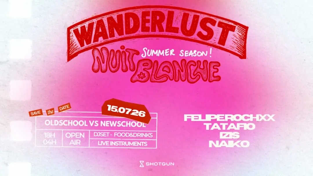 Nuit Blanche Summer Open Air : Diffusion Match Demi-Finale
