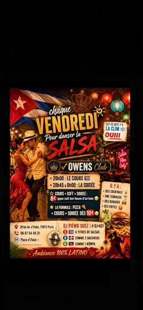 Vendredi / Cours & Soiree Salsa Paris