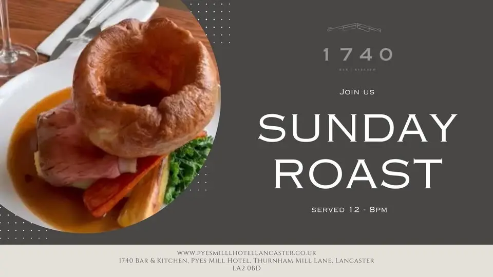 Sunday Roast at Pyes Mill