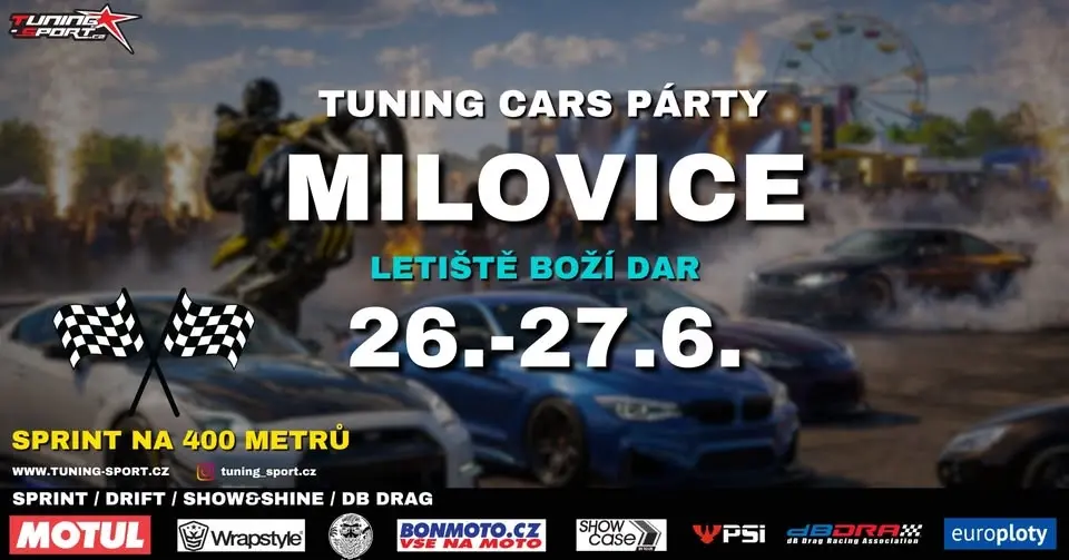 Tuning Cars Párty Milovice