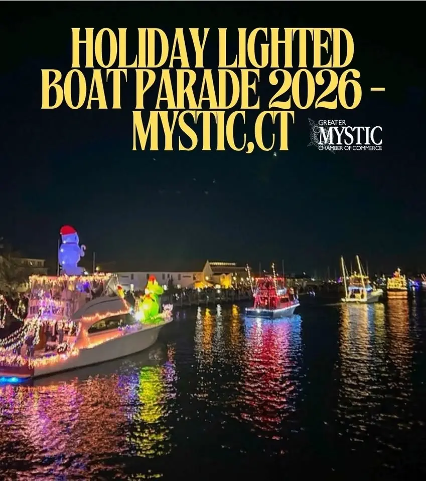 Holiday Lighted Boat Parade 2026 - Mystic, CT