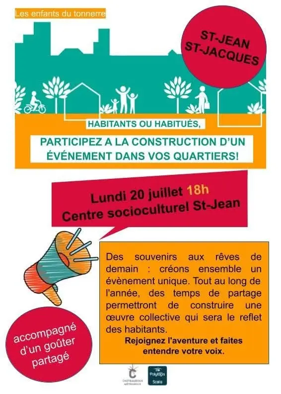 Rencontre-atelier // Mémoire du quartier St-Jean