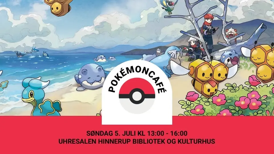 Pokémoncafé - Uhresalen 05-07-26 kl. 13-16