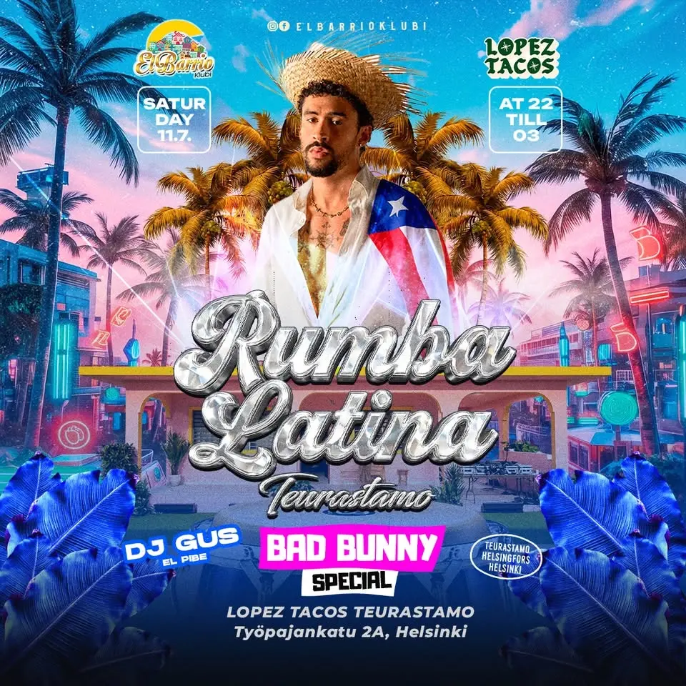 Rumba Latina Teurastamo - Bad Bunny Special
