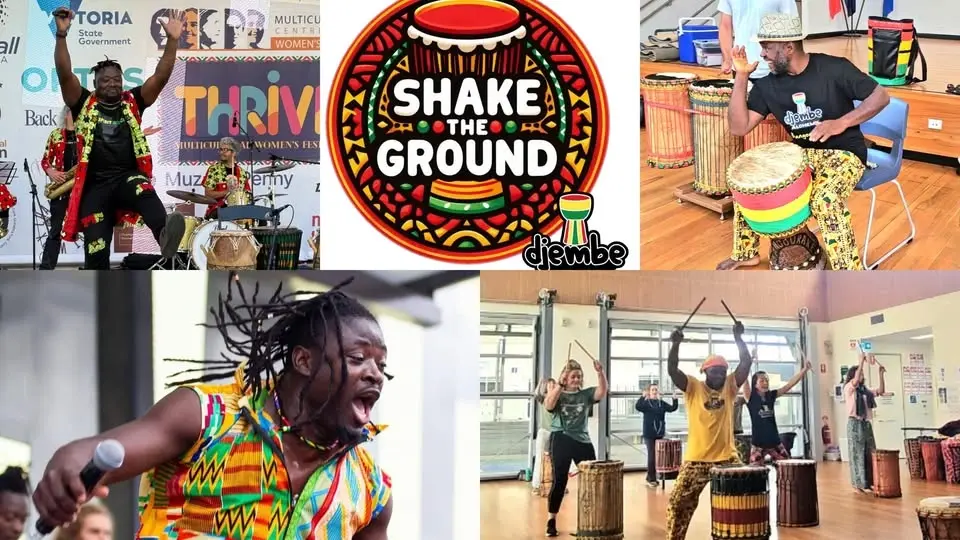 Shake The Ground (Vol. 4) – Experience the Pulse of West Africa. From Guinea to Ghana.