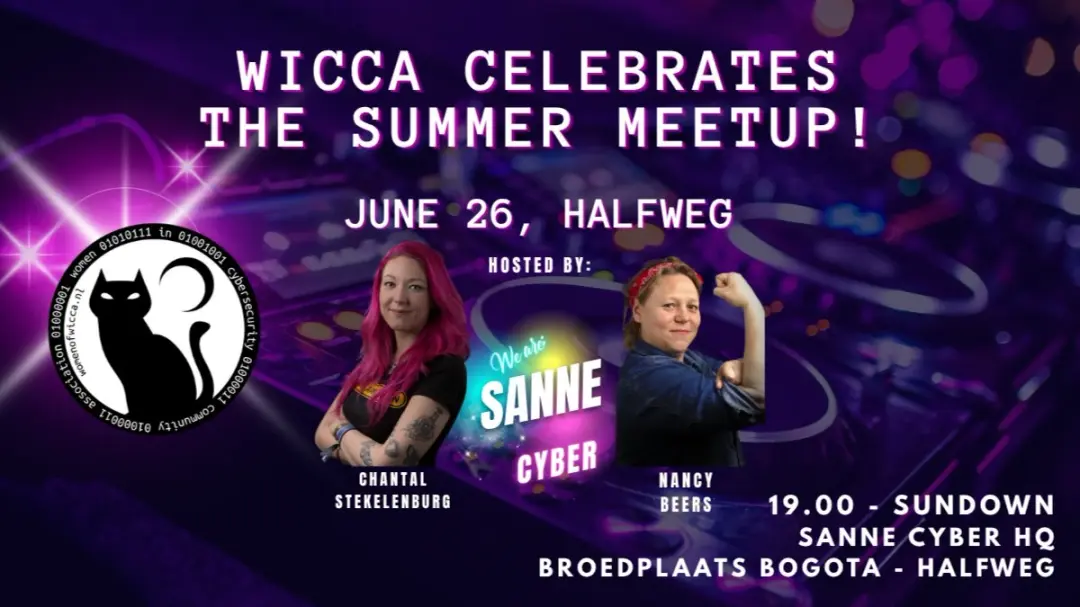 🍹 WICCA x Sanne Cyber – Summer Celebration Meetup ☀️