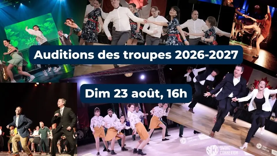 Auditions des troupes 2026-2027!