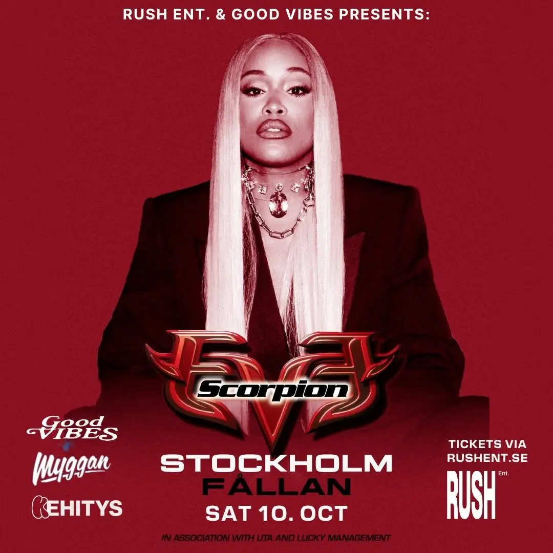 EVE LIVE I STOCKHOLM - Scorpion Tour