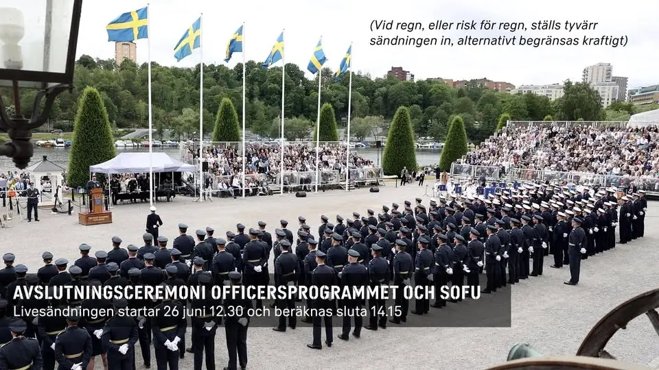 Avslutningsceremoni Officersprogrammet samt Sofu/OFSK