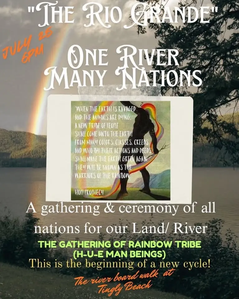 One River. Any Nations ( a ceremony on the Rio)
