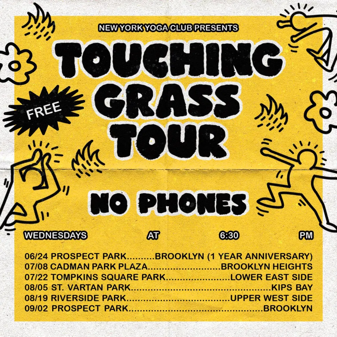 Yoga Club 1 Year Anniversary Party 🎉 (Prospect Park)