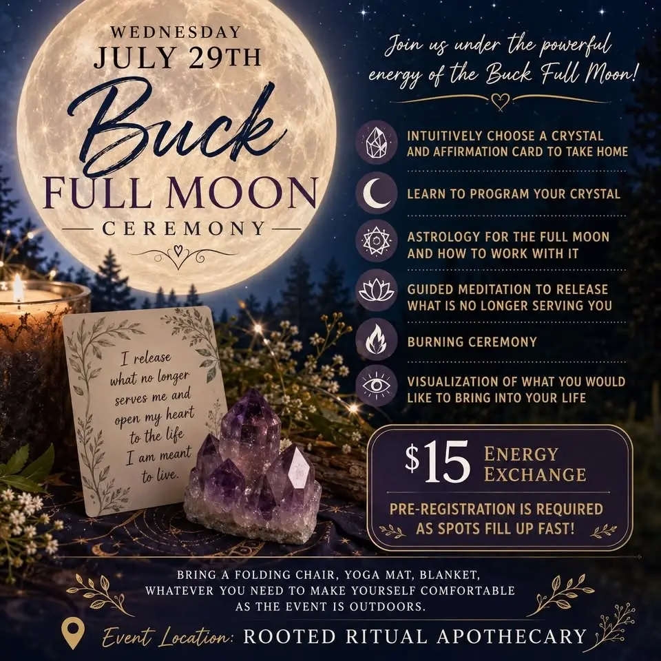 July Full Buck Moon Ceremony 