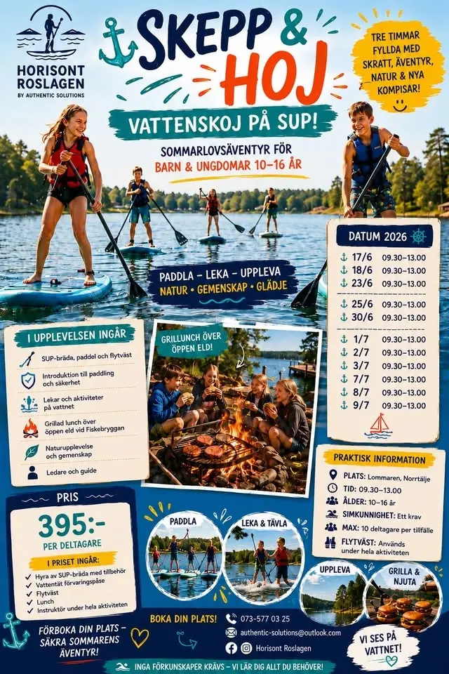 đ Skepp & Hoj â Vattenskoj pĂ„ SUP