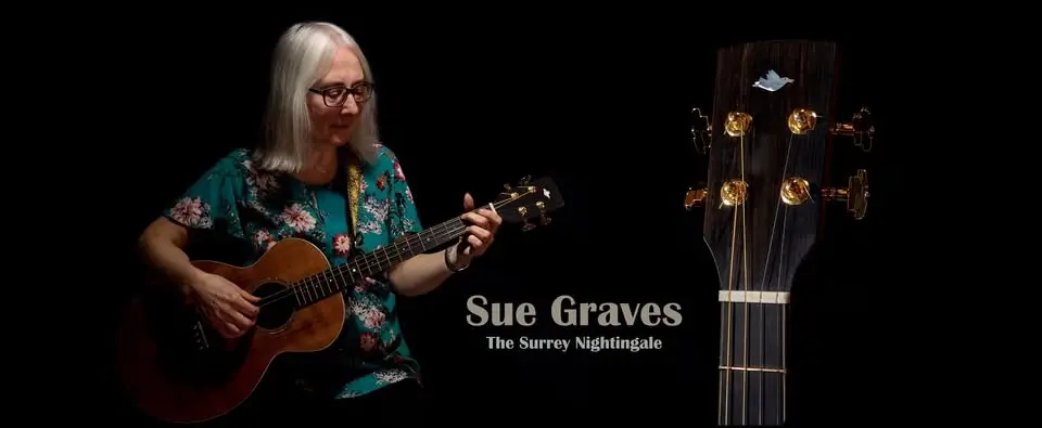 Sue Graves at the Green Man / Folk Friday club, Alton
