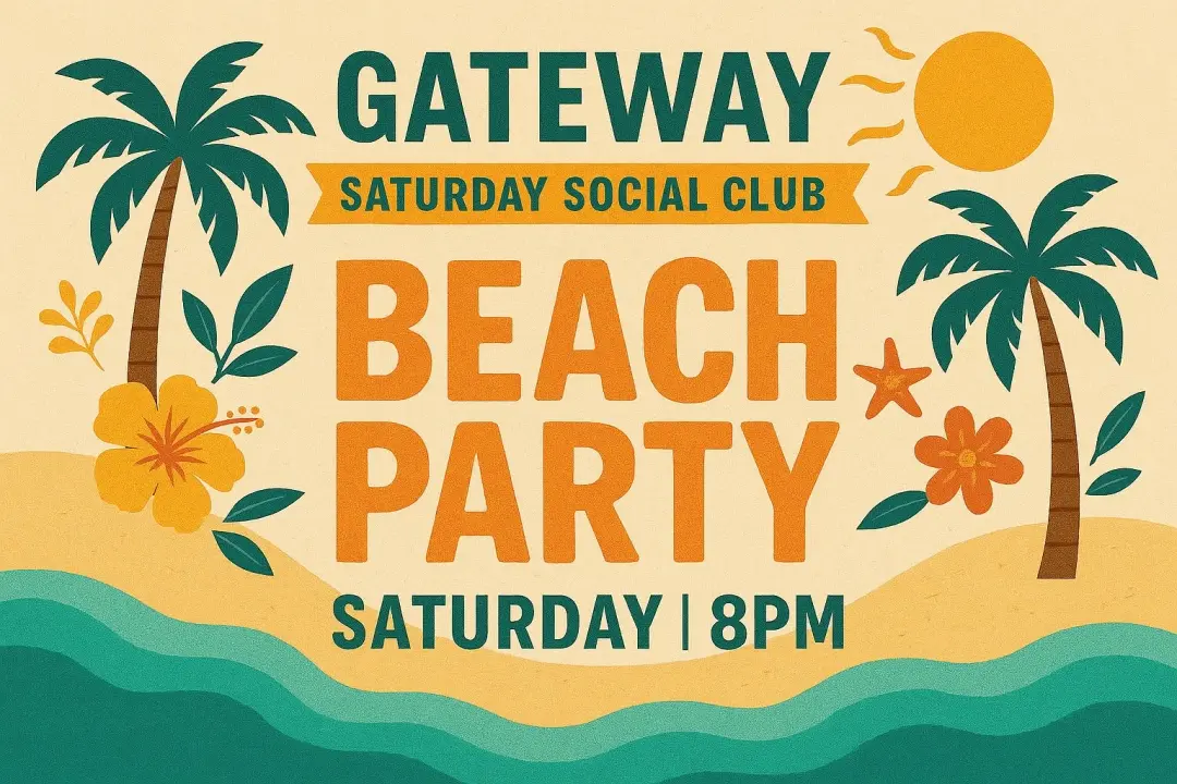 Beach Themed Saturday social club