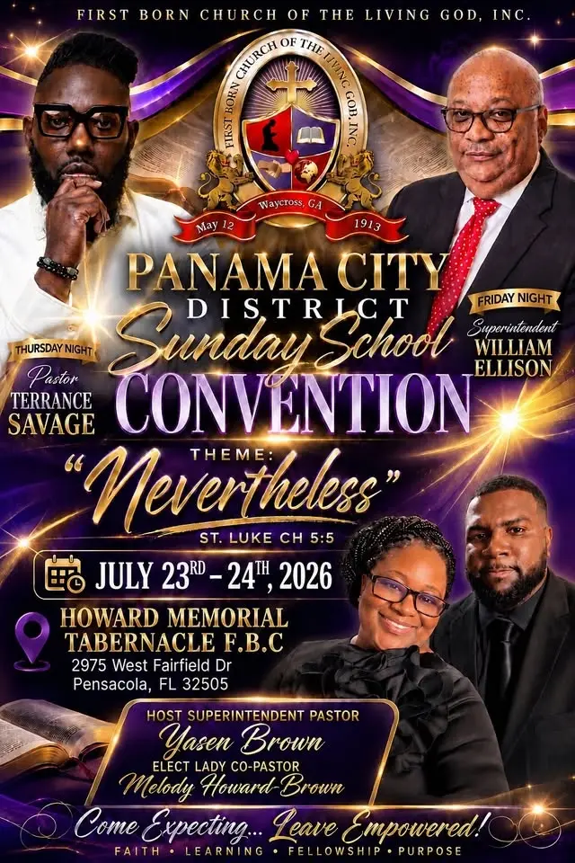 Panama City District Sunday School convention