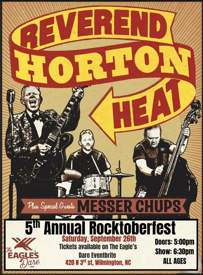 The Reverend Horton Heat at The Eagle’s Dare