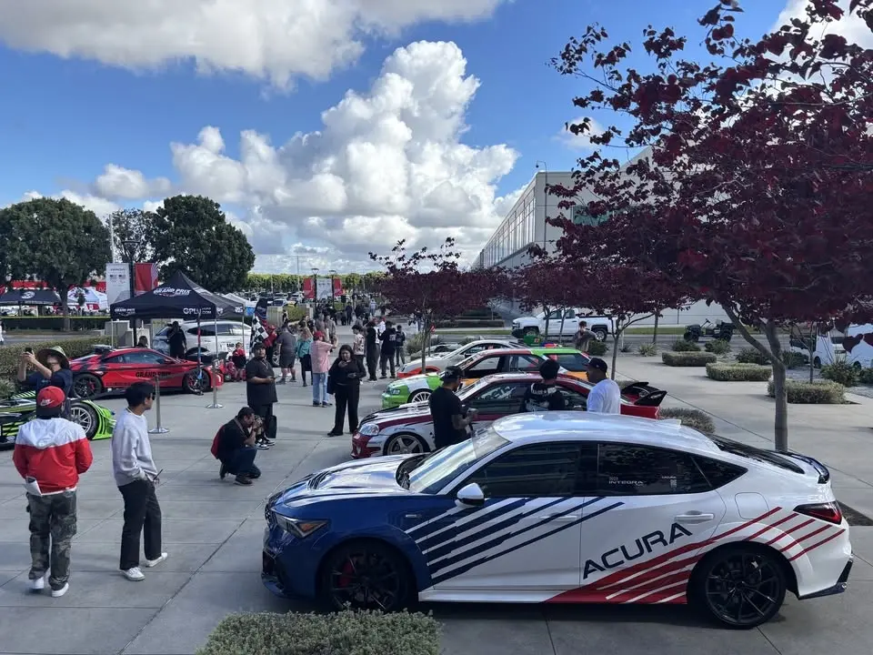 Cars, Bikes & Coffee Show at the American Honda Collection Hall
