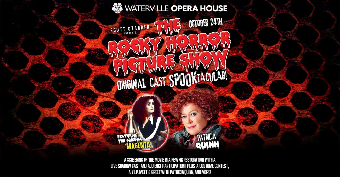 The Rocky Horror Picture Show Spooktacular Tour w/PATRICIA QUINN (Magenta) in Waterville, ME