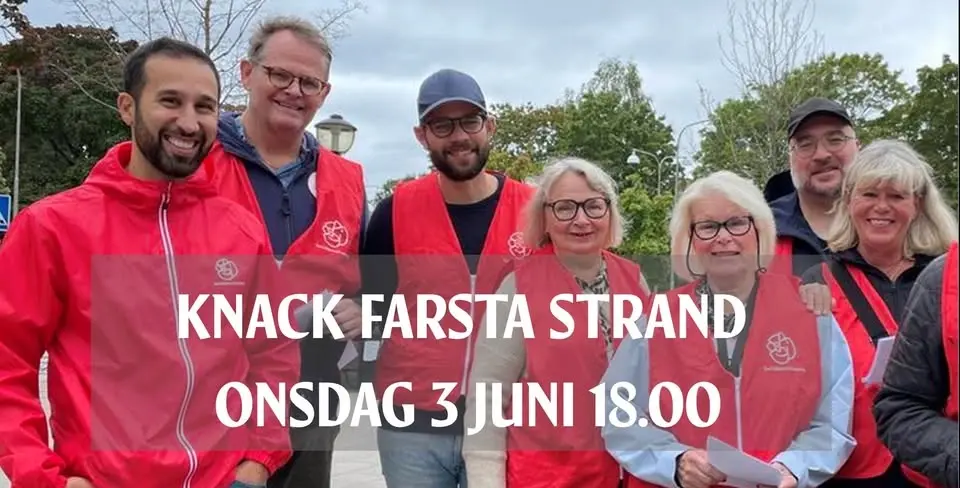 Knacka med Joseph i Farsta Strand