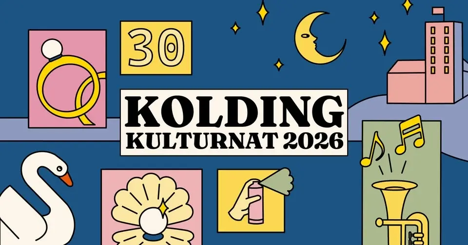 Kolding Kulturnat 2026 - 30 års jubilæumsfest