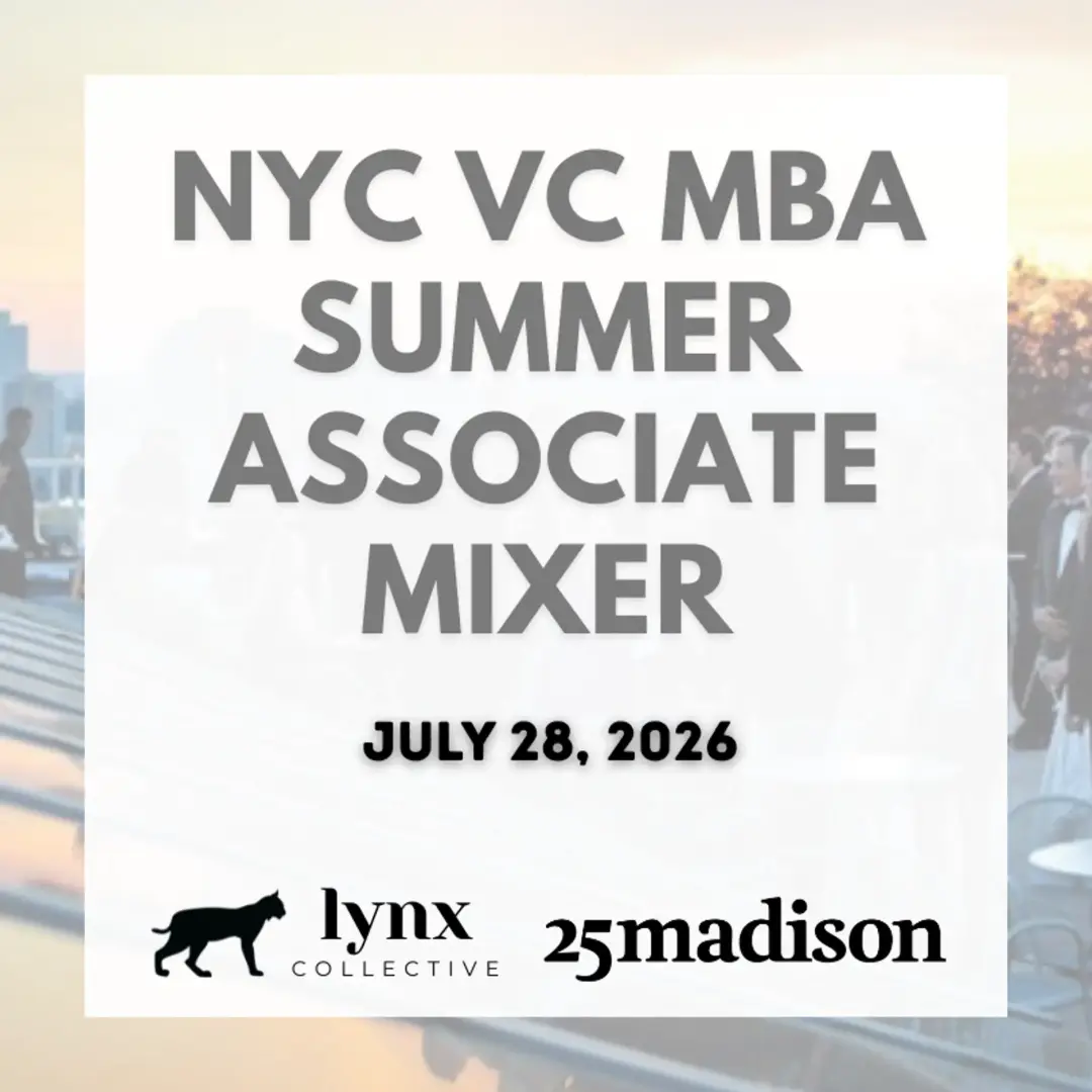 NYC VC MBA Summer Associate Mixer