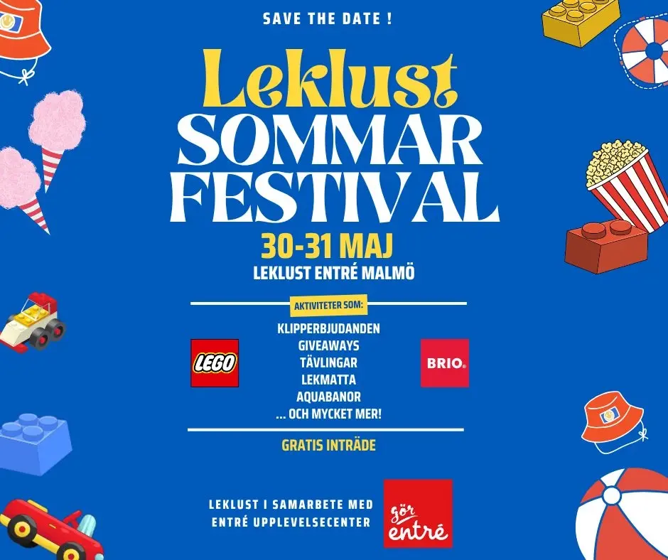 Sommarfest på Entré upplevelsecenter