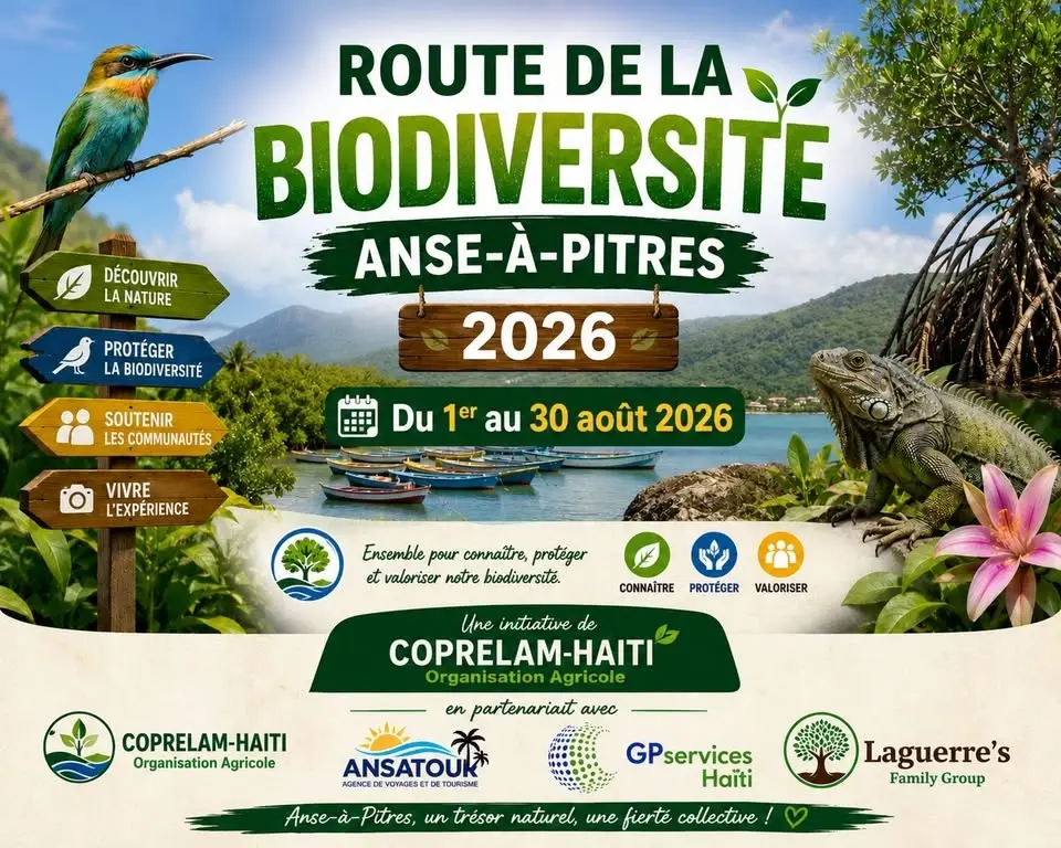 ROUTE DE LA BIODIVERSITÉ ANSE-À-PITRES 2026
