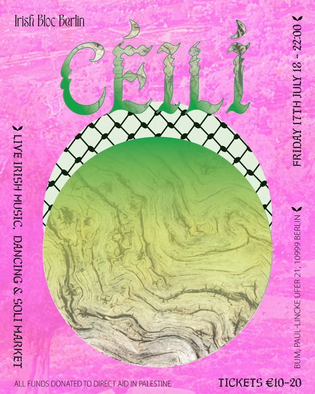 Soli-Céilí by the Irish Bloc Berlin