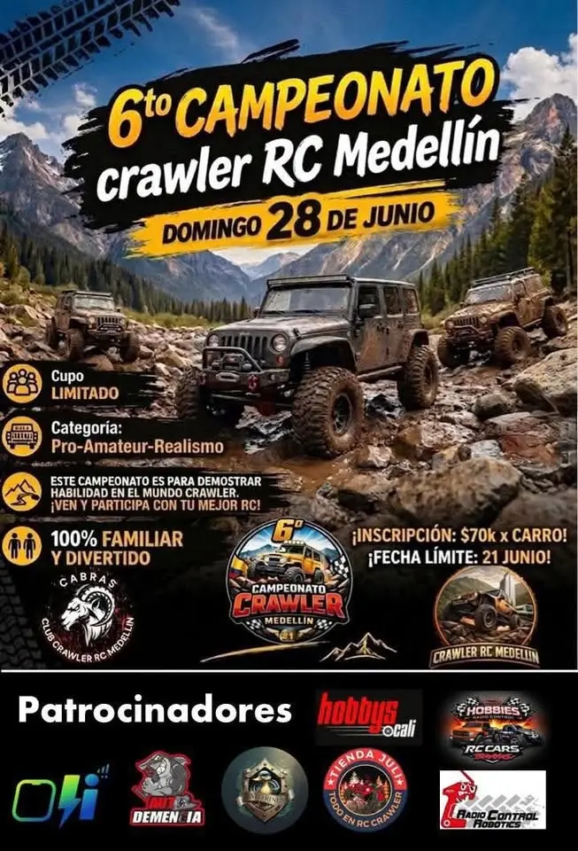 Campeonato Nacional RC Crawler Medellin