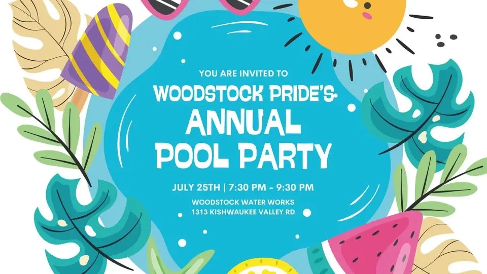 Woodstock Pride Pool Party