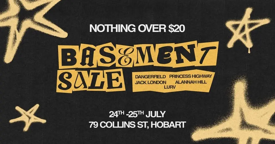 HOBART BASEMENT SALE