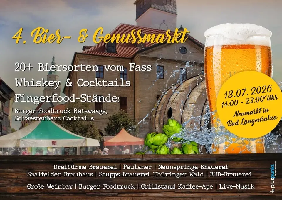 4. Bier- & Genussmarkt in Bad Langensalza