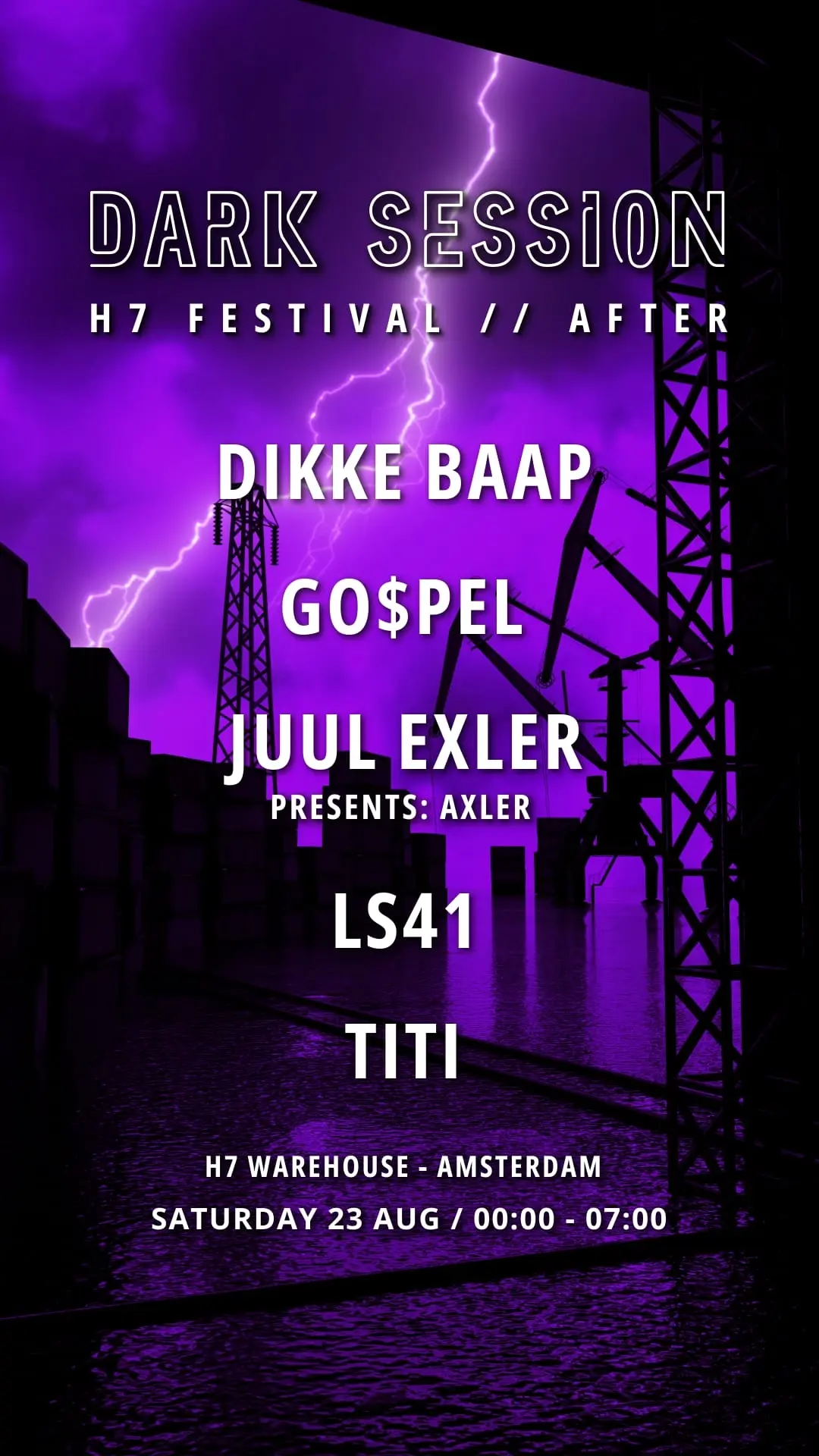 H7 AFTERPARTY // AMSTERDAM