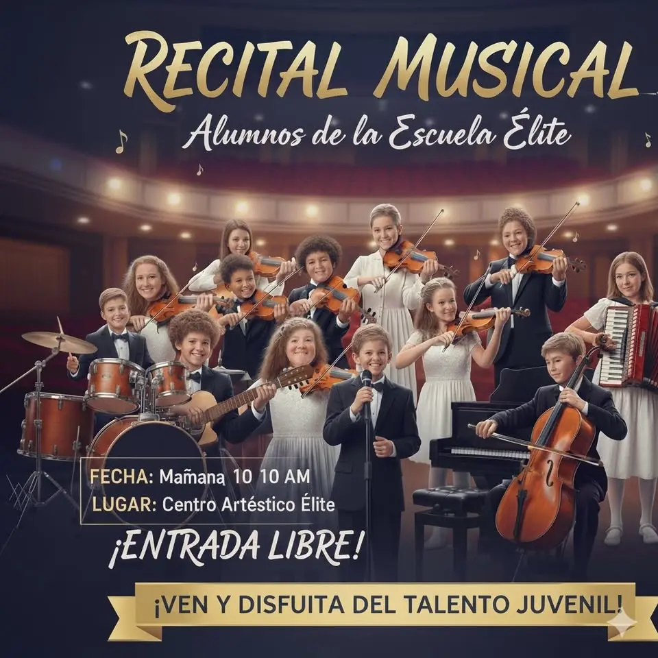 Recital de navideño