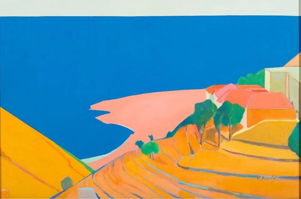 Apero seascape de Saliba Douaihy