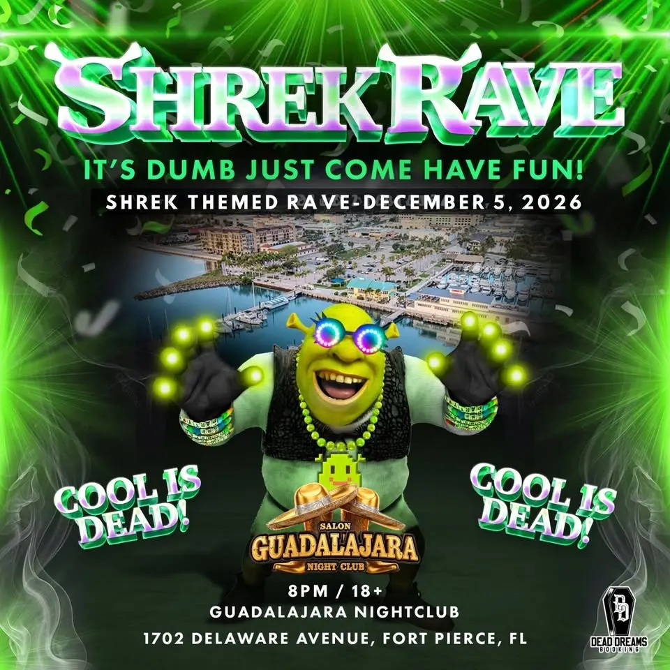 SHREK RAVE - Fort Pierce, FL