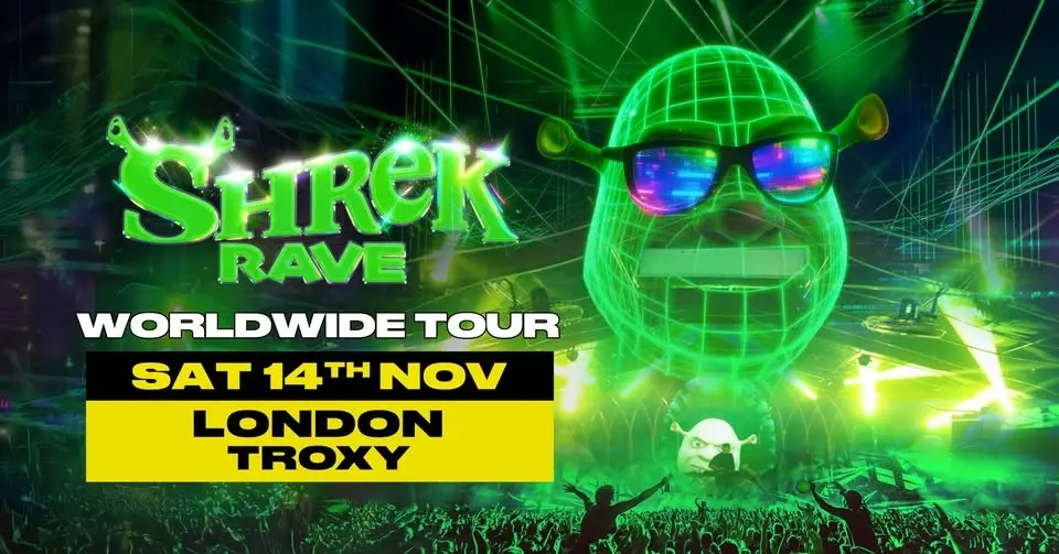 Shrek Rave Is Coming To London!