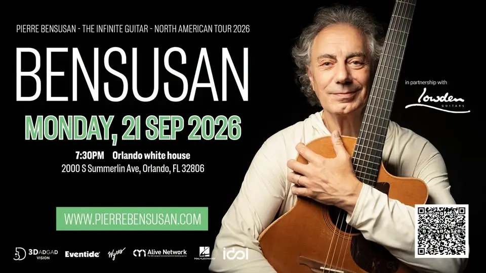 Pierre Bensusan: The Infinite Guitar Tour 2026