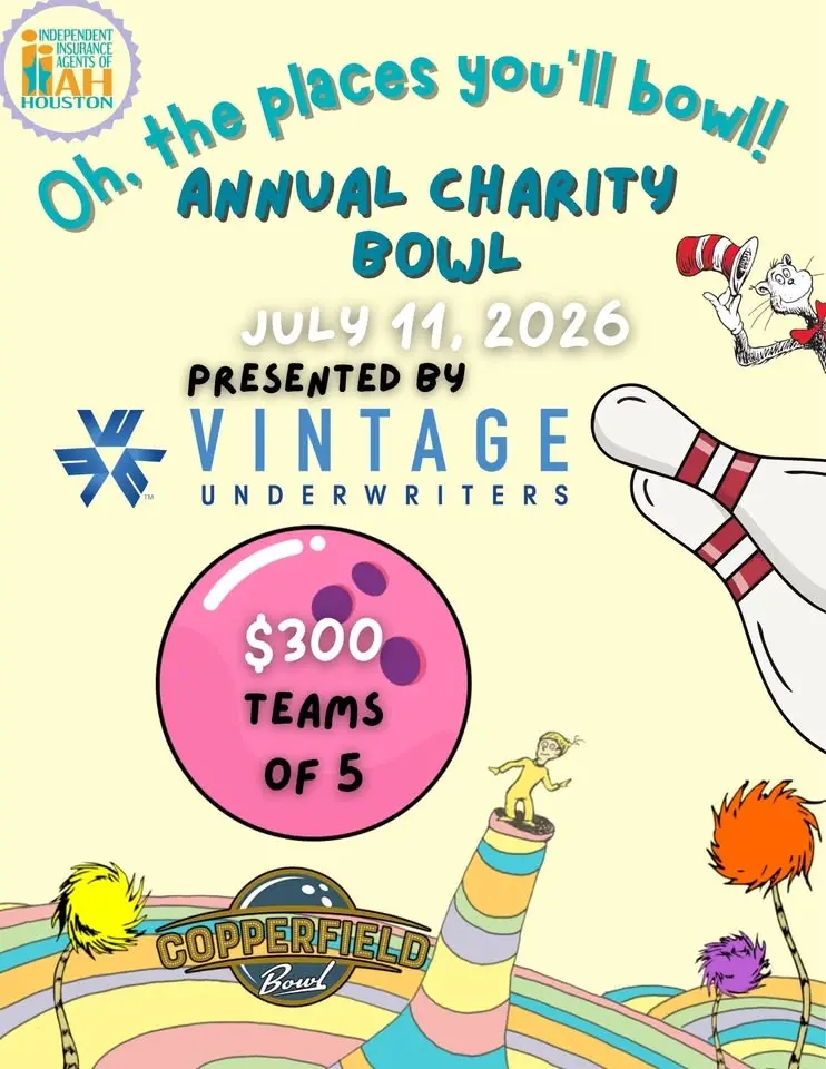 Oh, The Places You'll Bowl Annual Charity Bowl