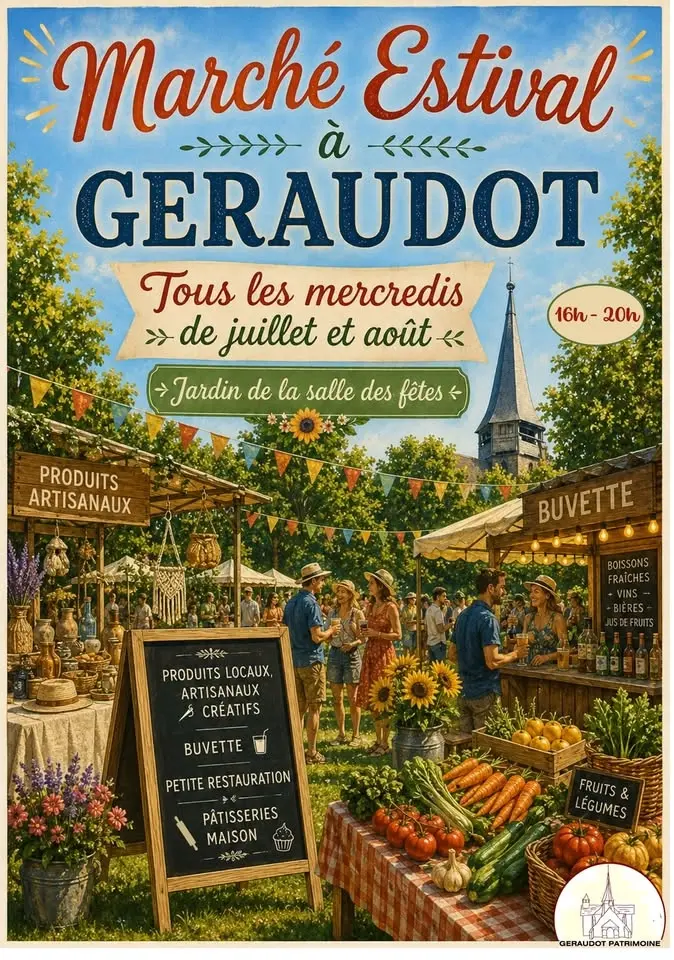 Marché estival GERAUDOT