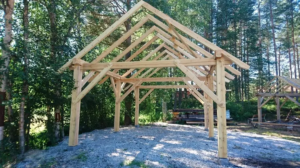 Slöjda ett hus - kurs i traditionell grindbyggteknik!