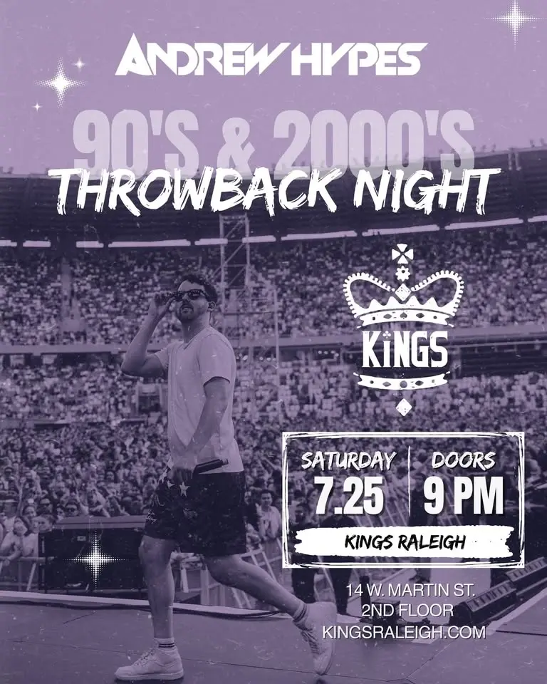 90's & 2000's Throwback Night with Andrew Hypes