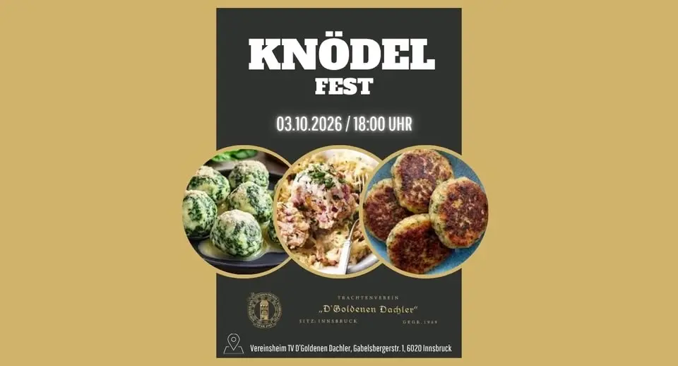 Knödelfest bei den Goldenen Dachlern (Begrenzte Plätze nur mit fester Zusage!)
